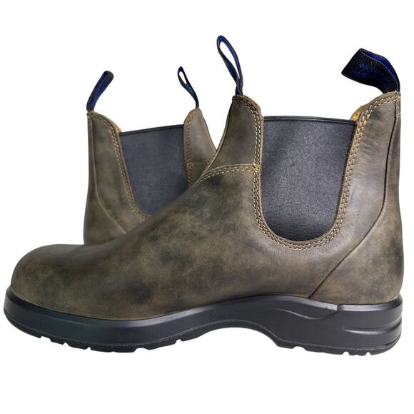 Blundstone 2242 Rustic Brown Thermal Chelsea Boot Mens US 9 Womens 11 Vibram - Picture 3 of 12